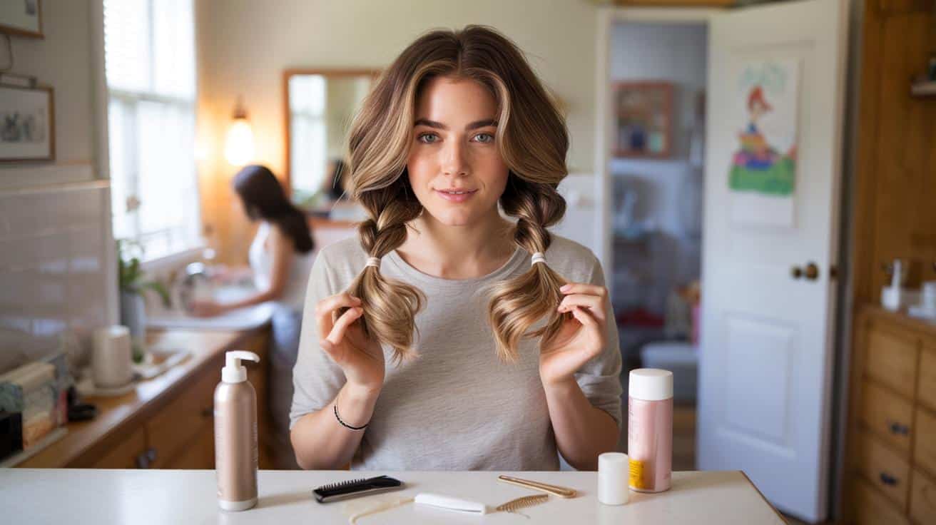 Fryzura na 3 minuty rano która wygląda na zrobioną u fryzjera