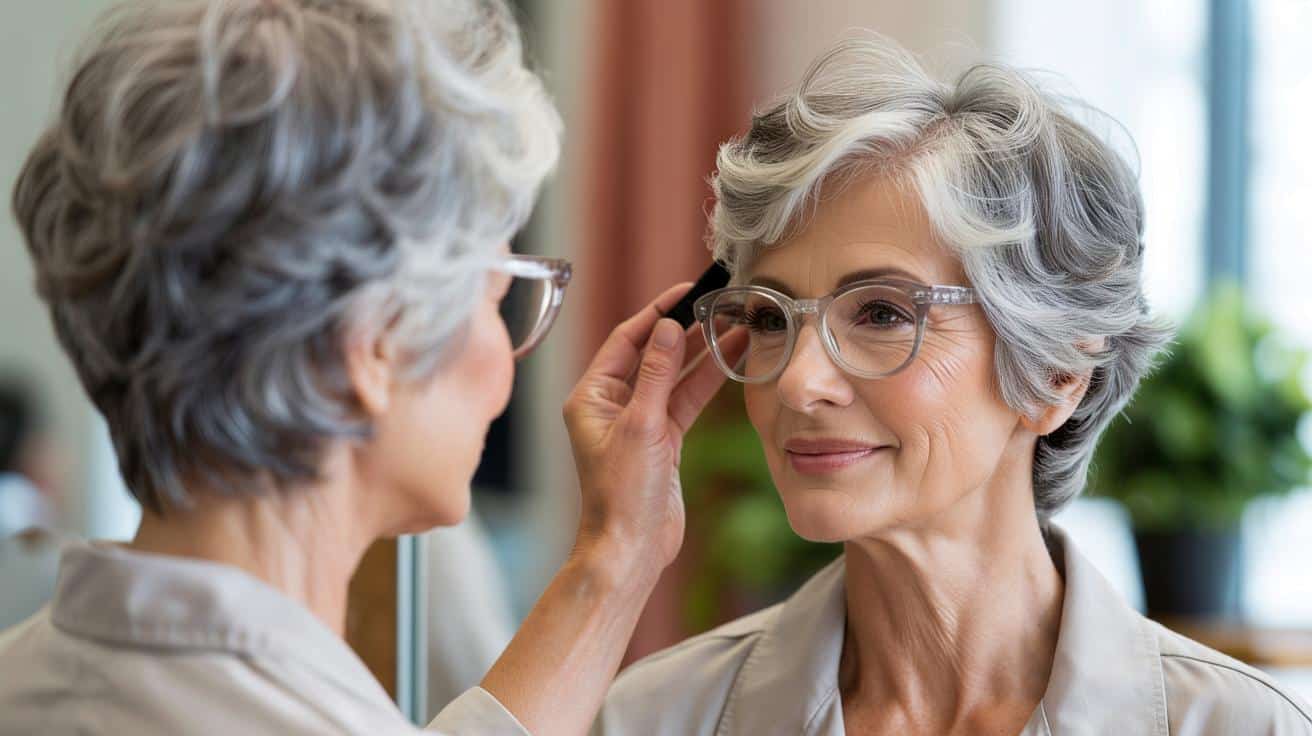 Po 70. roku życia i w okularach? Ta krótka fryzura odmładza każdą twarz