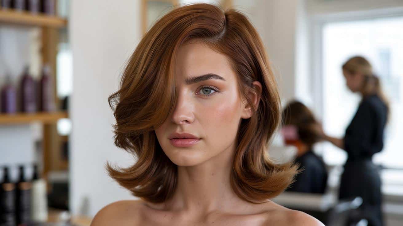 Fryzury dla kobiet z asymetryczną twarzą, które wizualnie przywracają harmonię rysów