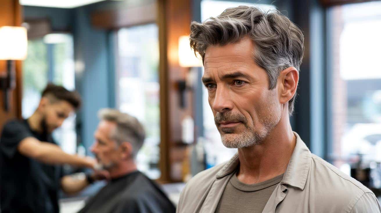 Fryzury dla mężczyzn po 50-tce, które wyglądają nowocześnie a nie desperacko