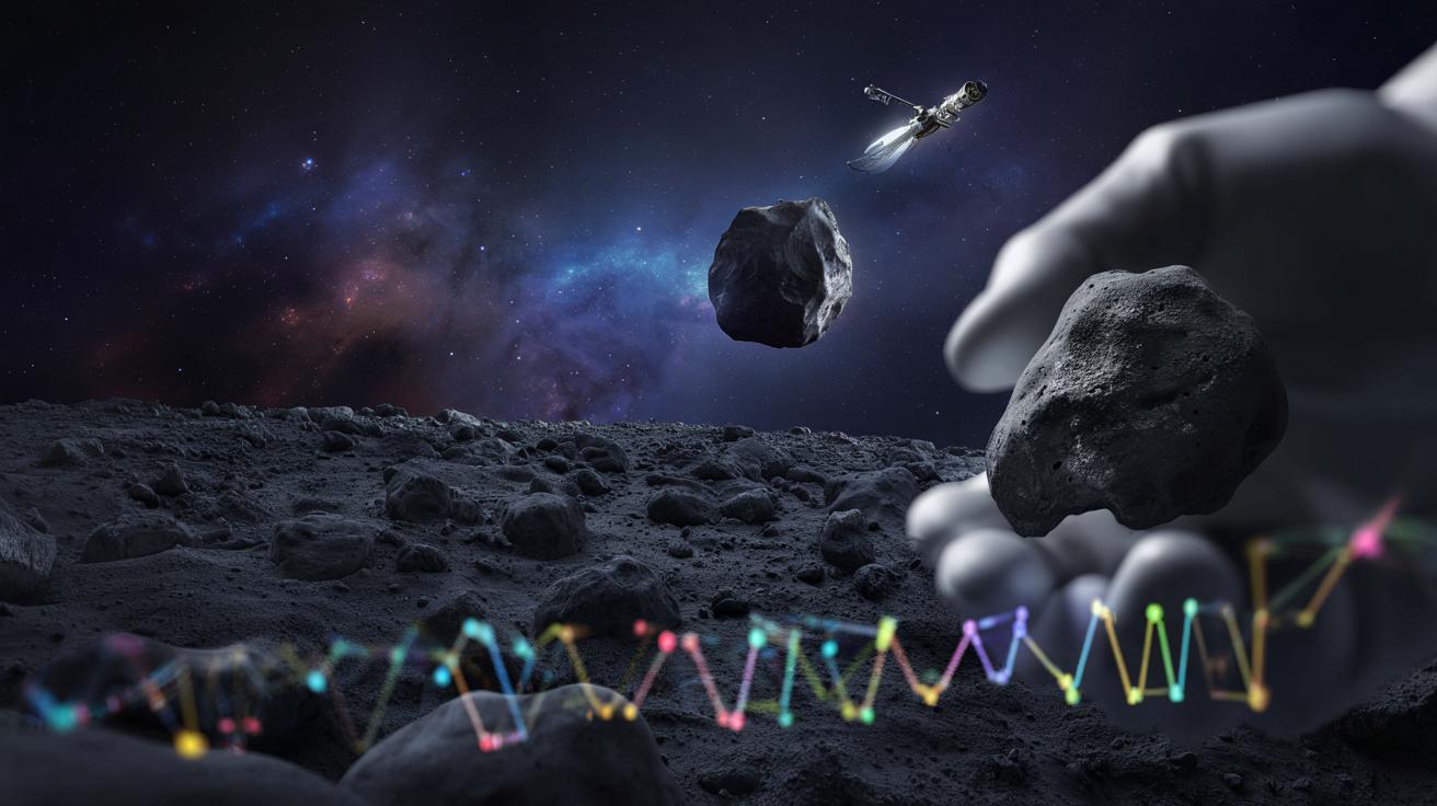 Garść kosmicznego żwiru może tłumaczyć, skąd wzięło się życie na Ziemi