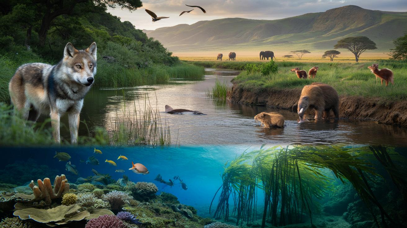 Gatunki kluczowe: niewidzialni „inżynierowie” natury, od wilków po koralowce