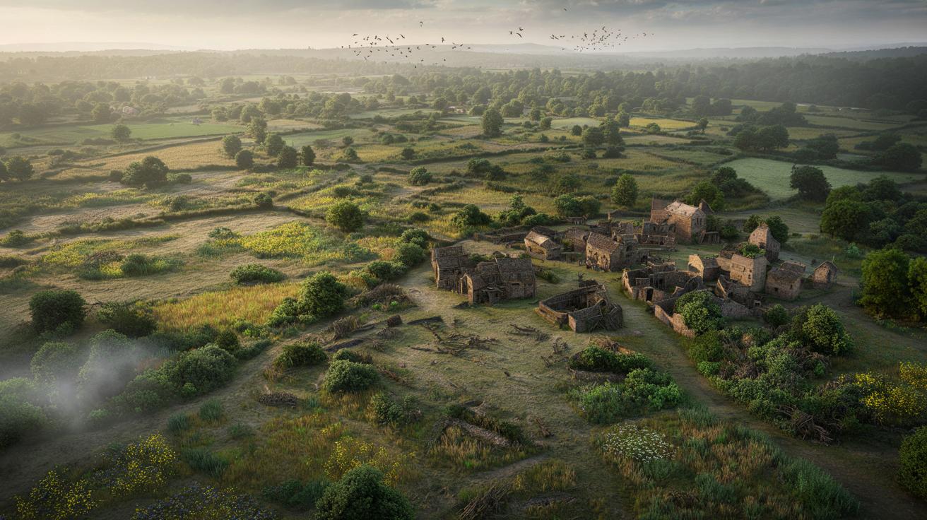 Gdy czarna śmierć zabiła ludzi, zniknęły też rośliny. Dlaczego?