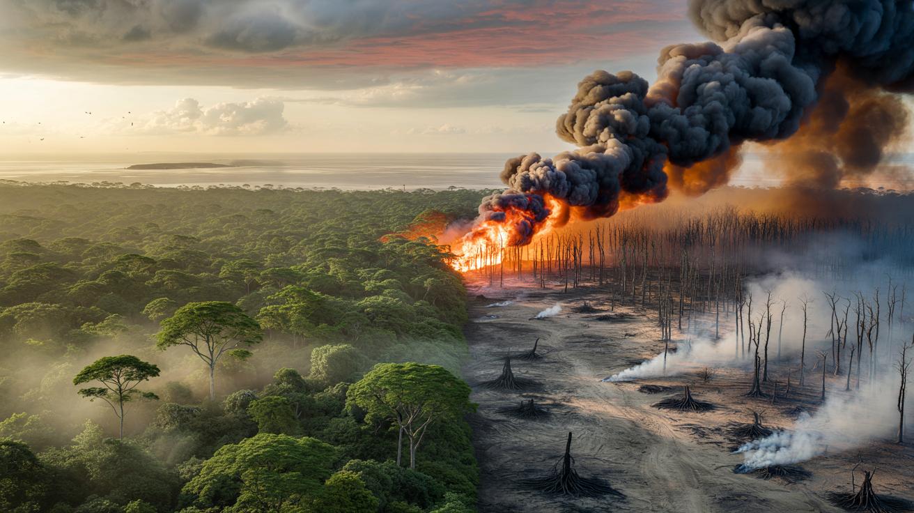 Gdy ziemia prawie umarła: jak upadek lasów tropikalnych zabił 90% życia