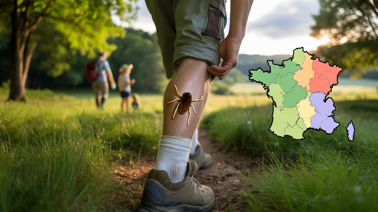 Gdzie kleszcze najczęściej przenoszą boreliozę? Nowa mapa ryzyka z Francji