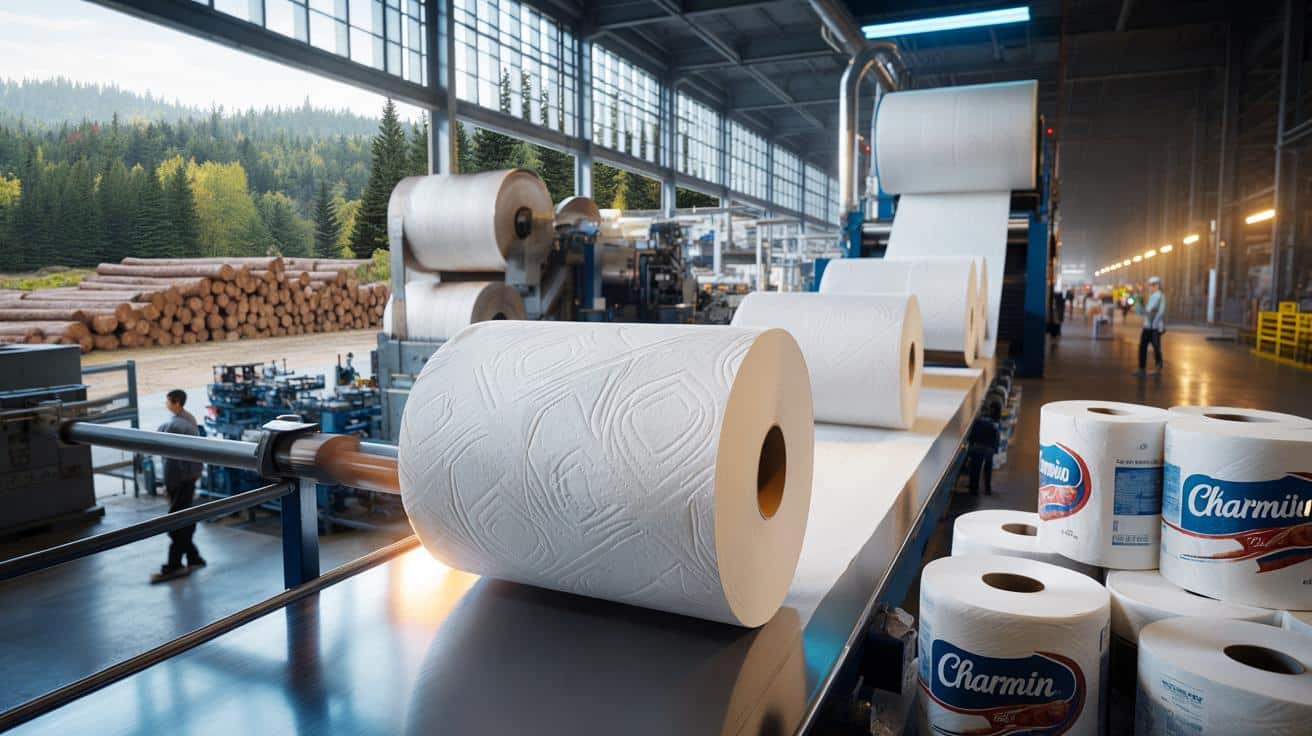 Gdzie naprawdę powstaje papier toaletowy Charmin i z czego jest zrobiony