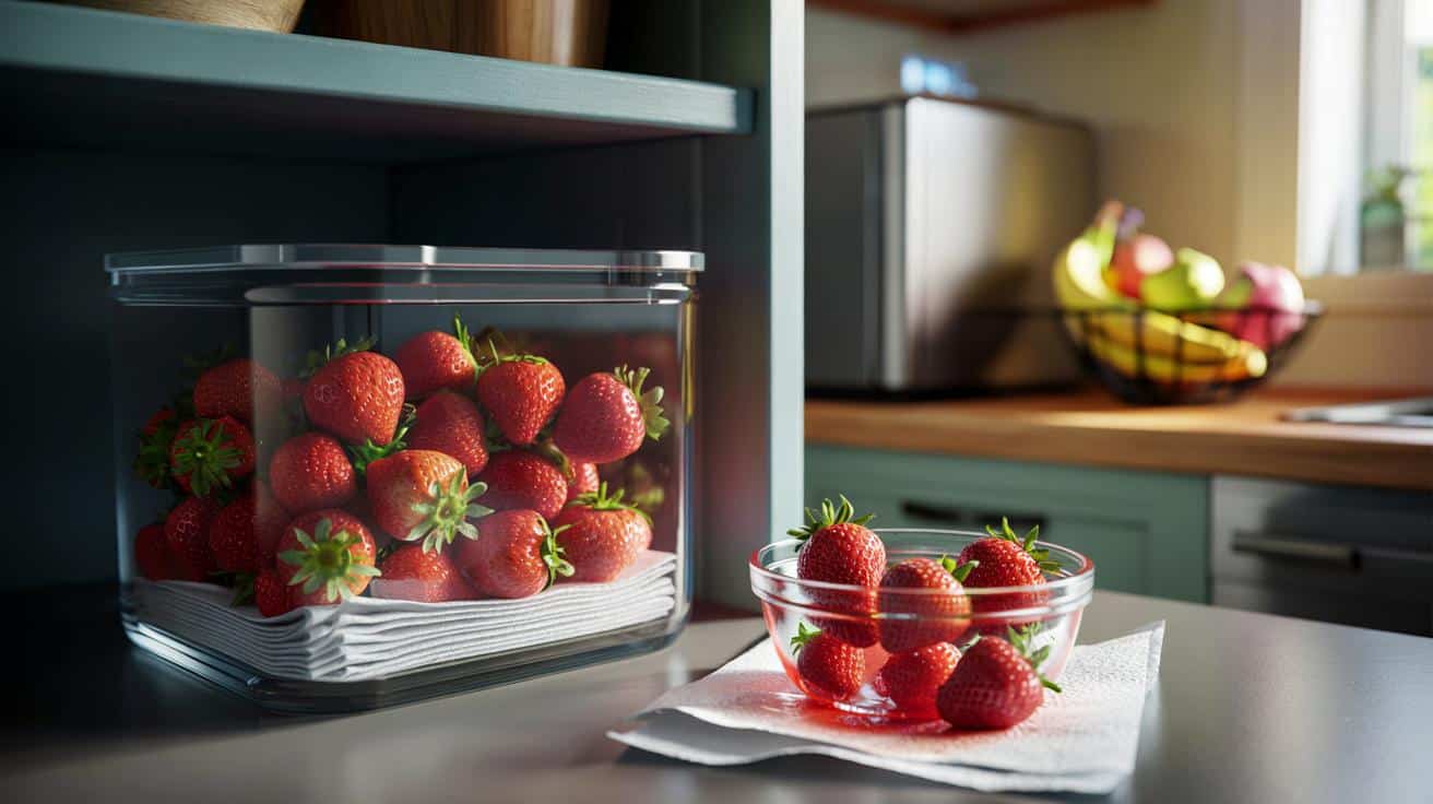 Gdzie naprawdę trzymać truskawki, żeby nie pleśniały i nie miękły?