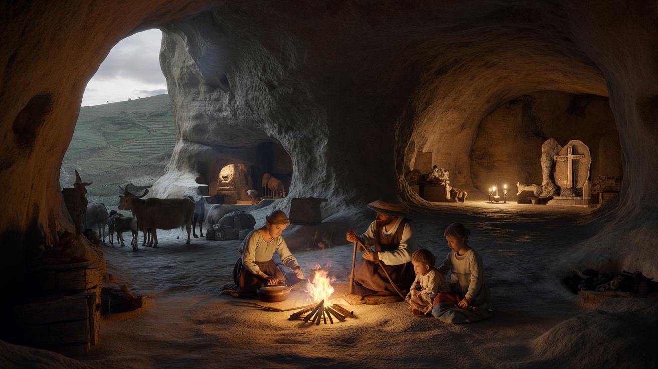 Genetyczna pułapka w hiszpańskich grotach: jak żyło średniowieczne „podziemne” miasteczko