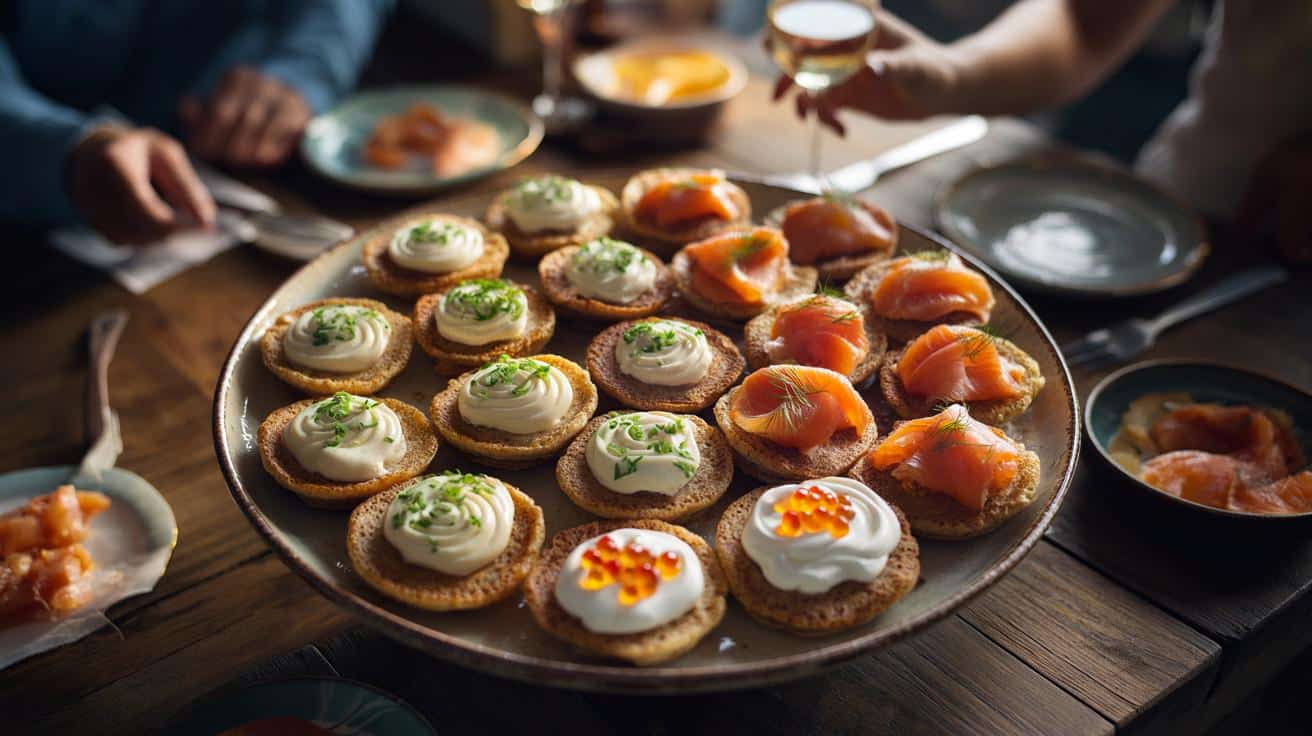 Genialne mini placuszki z gryki, które zmieniają każde spotkanie w hit