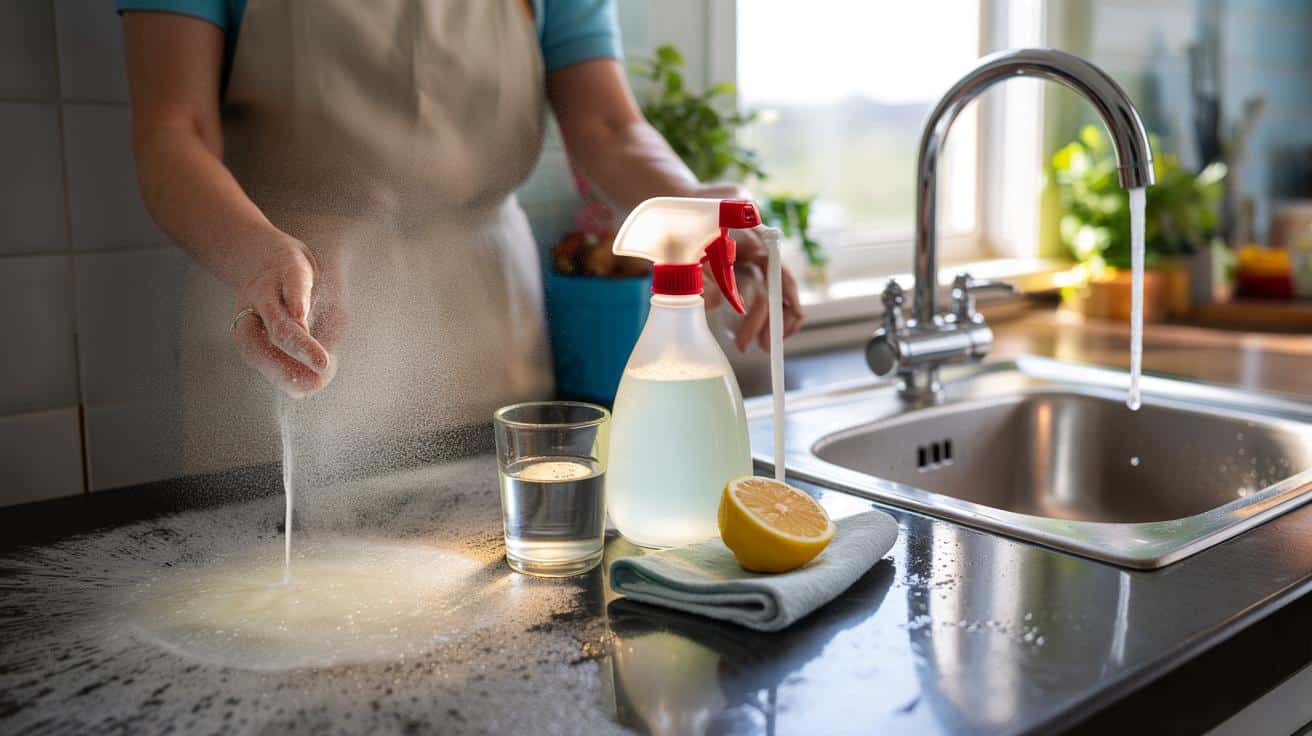 Genialny trik babci: ta mieszanka rozpuszcza kamień w zlewie bez szorowania