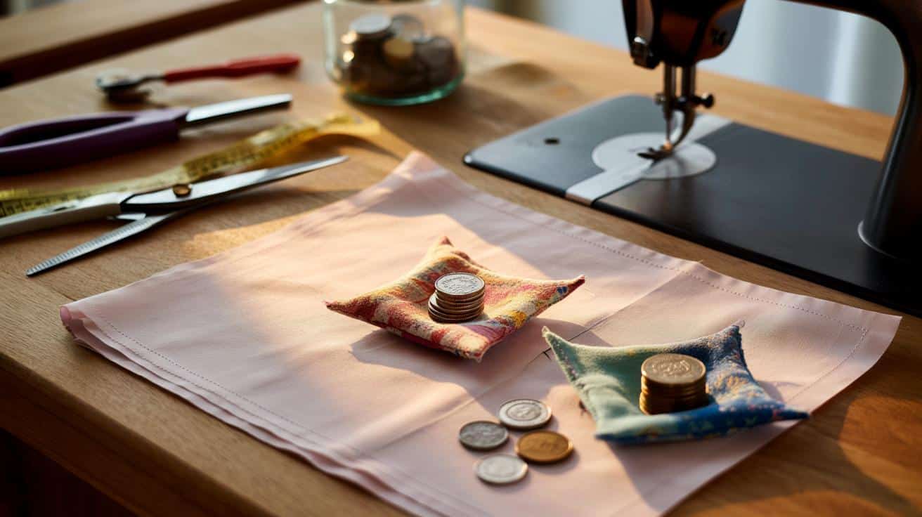 Genialny trik krawcowych: jak stare monety zastępują szpilki w szyciu