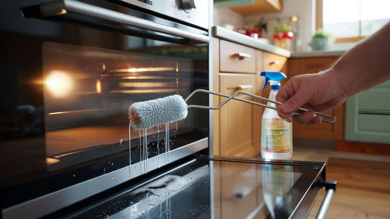 Genialny trik kucharza: jak wyczyścić szyby piekarnika między warstwami bez rozkręcania drzwi