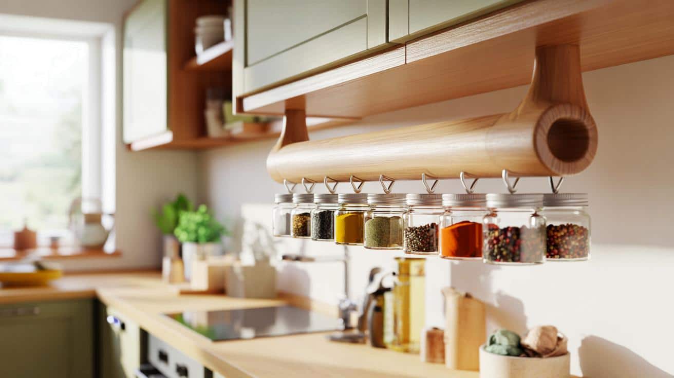 Genialny trik z małymi słoiczkami: koniec bałaganu w przyprawach i drobiazgach