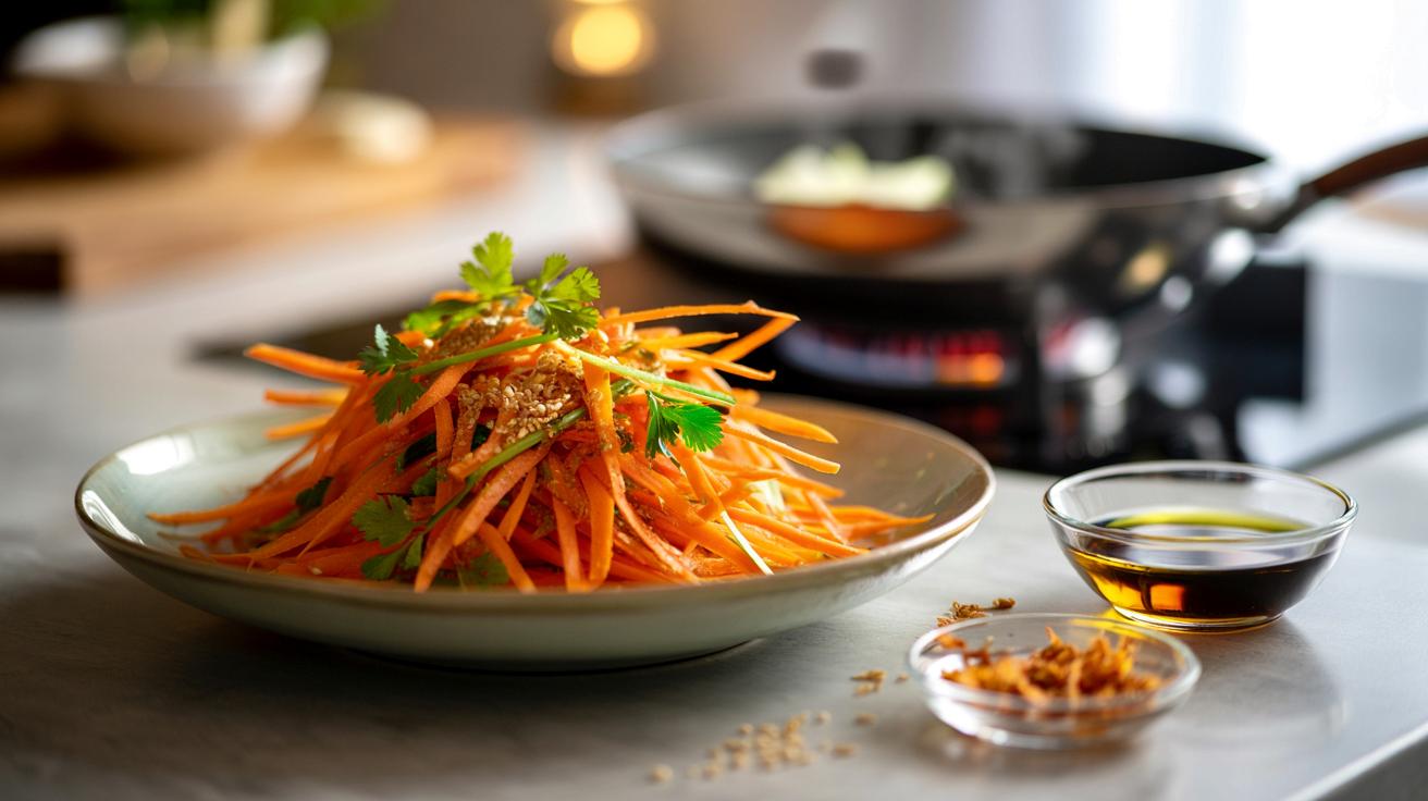 Genialny trik na marchewkę: chrupiąca sałatka, która robi efekt „wow”