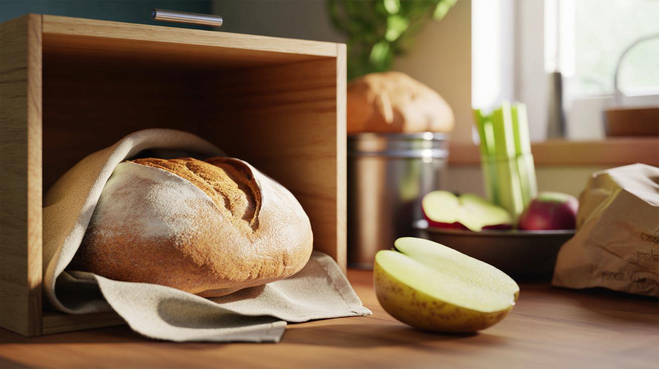 Genialny trik na świeży chleb cały tydzień. Wystarczy kawałek warzywa