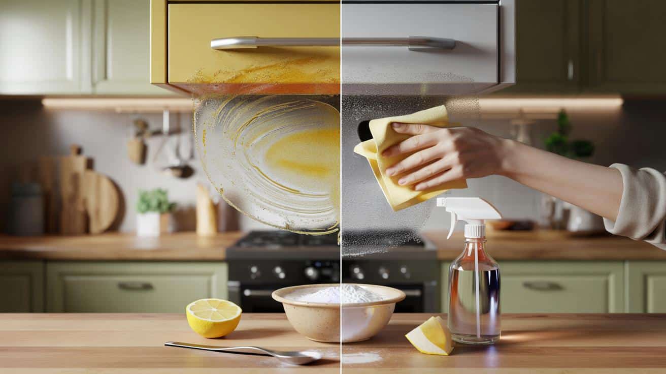 Genialny trik na tłuste szafki kuchenne. Masz ten składnik w szafce