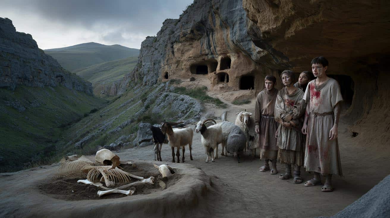 Geny, ospa i przemoc: mroczna tajemnica skalnego siedliszcza w Hiszpanii