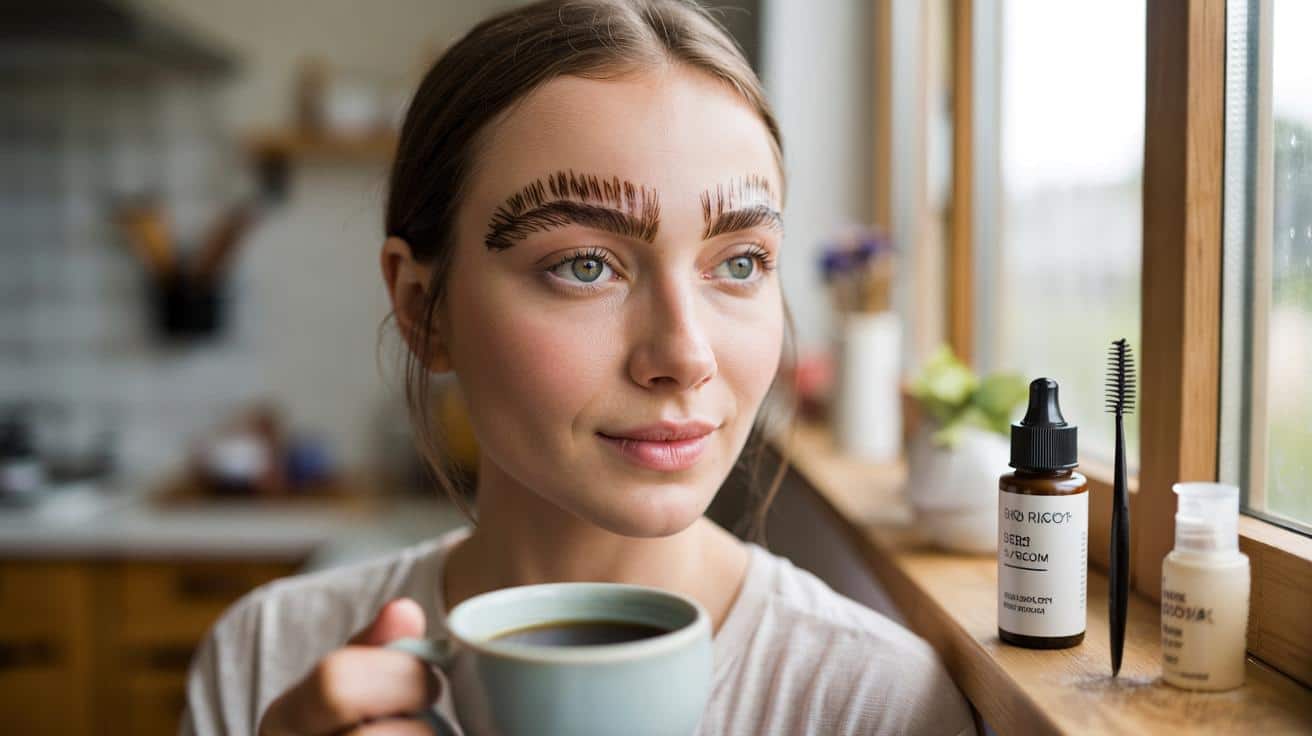 Jak optycznie zagęścić brwi bez codziennego malowania i efektu sztucznej kreski