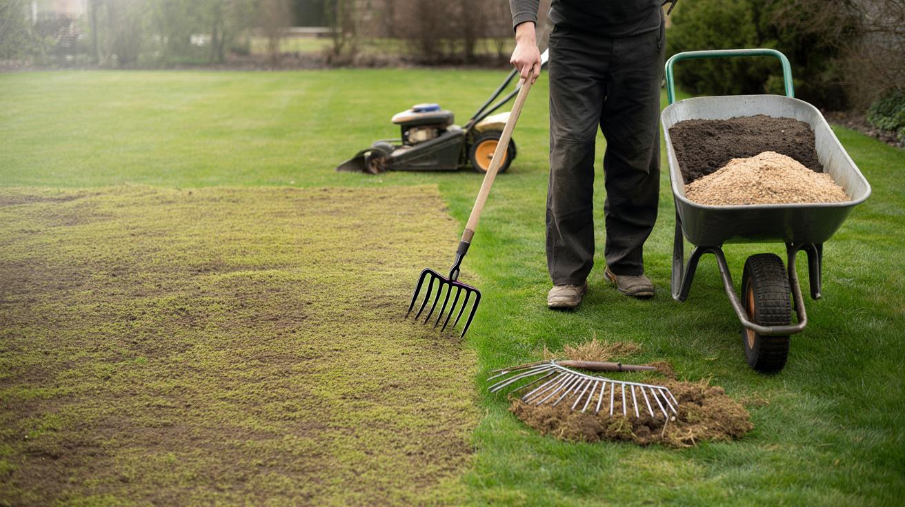 Gęstszy trawnik bez mchu? Zrób te 3 proste rzeczy w marcu