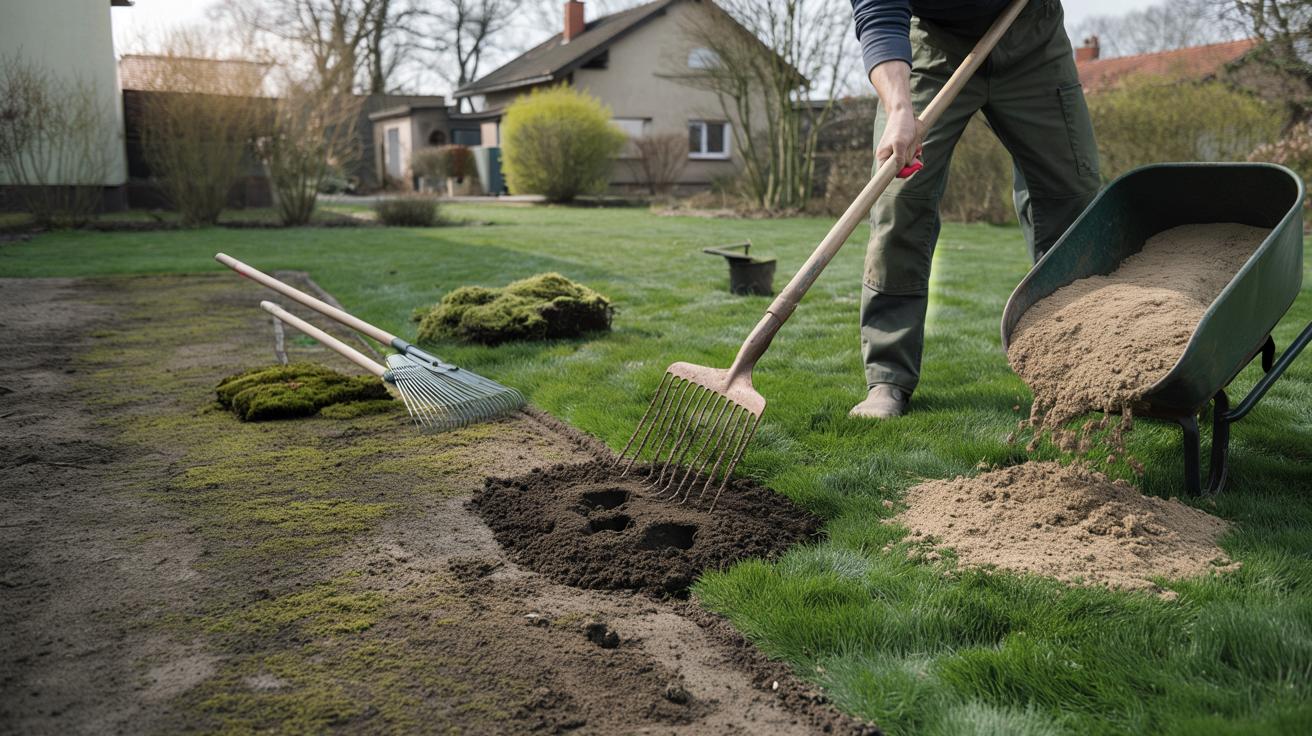 Gęsty trawnik bez mchu? Zrób te 3 proste rzeczy w marcu