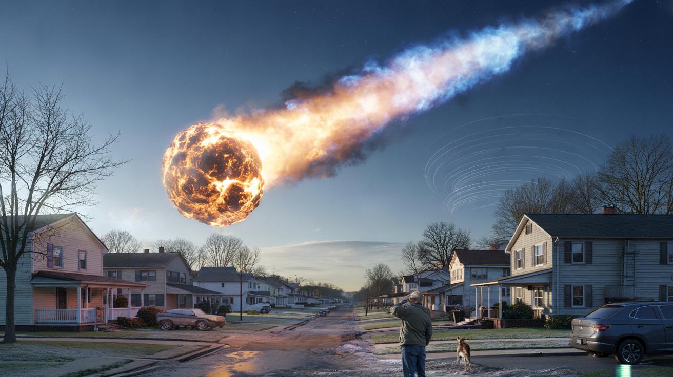 Gigantyczna kula ognia nad Ohio. Huk jak po eksplozji wstrząsnął domami