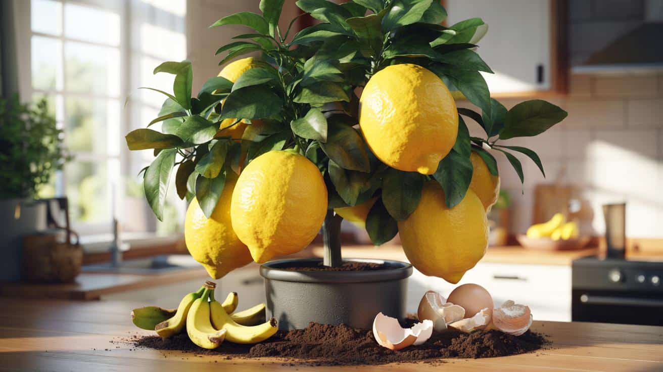 Gigantyczne cytryny z domowego drzewka: prosty trik z odpadków kuchennych