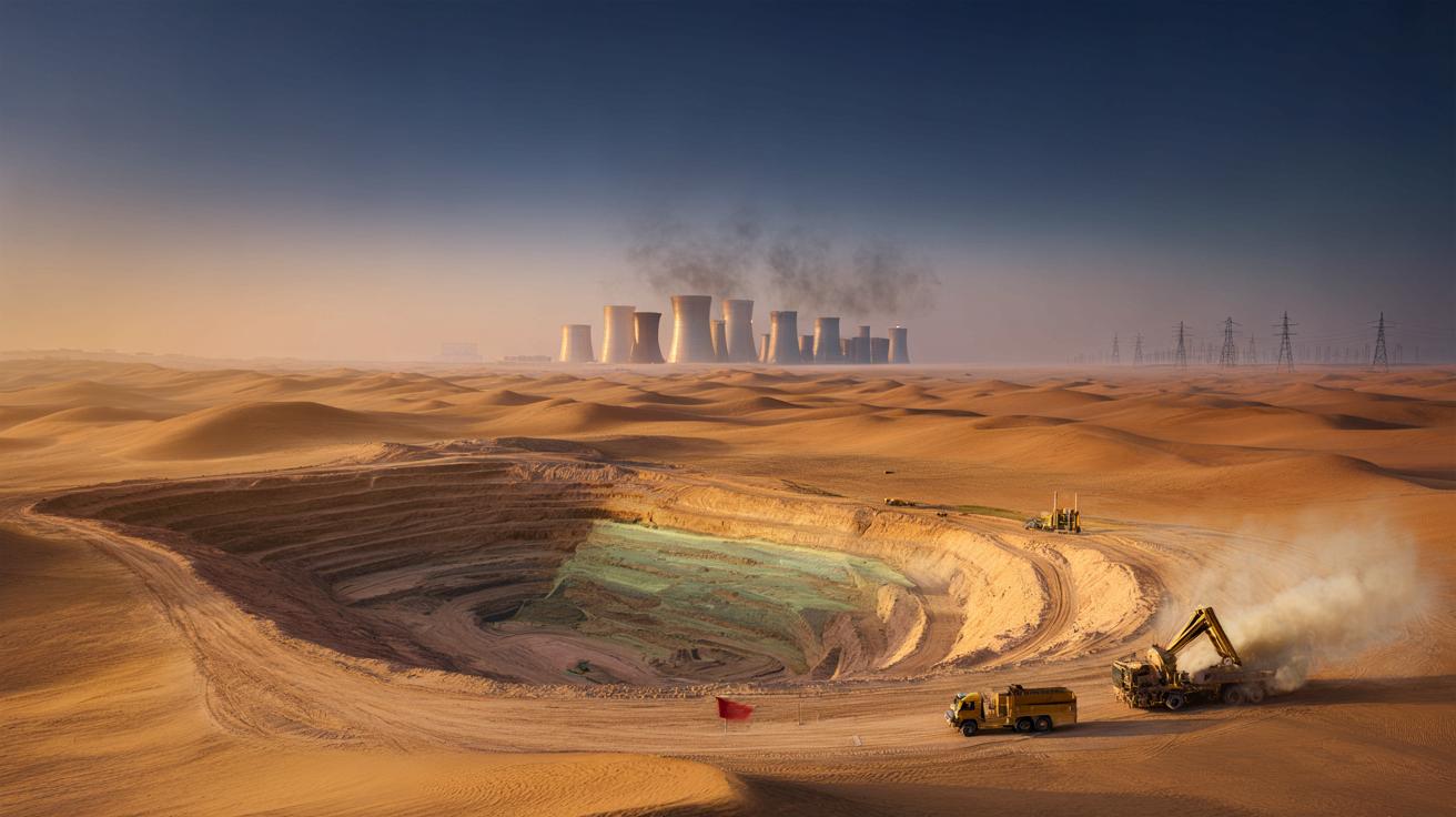 Gigantyczne złoża uranu pod chińską pustynią. Nowy rozdział w wyścigu atomowym