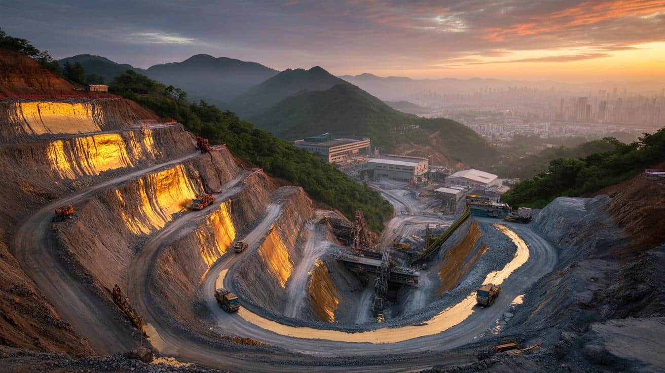 Gigantyczne złoże złota w Chinach wywraca rynek do góry nogami