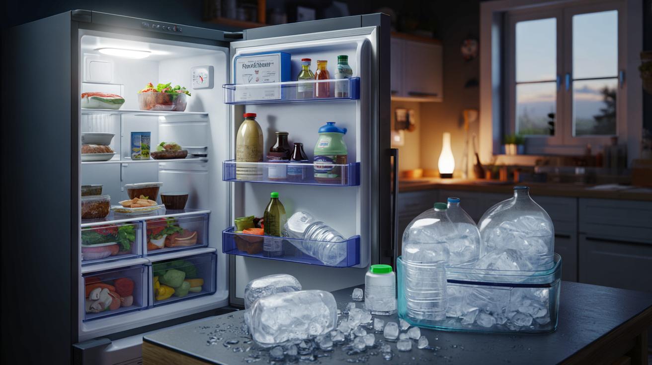 GIS apeluje: miej w domu zapas lodu na wypadek awarii prądu