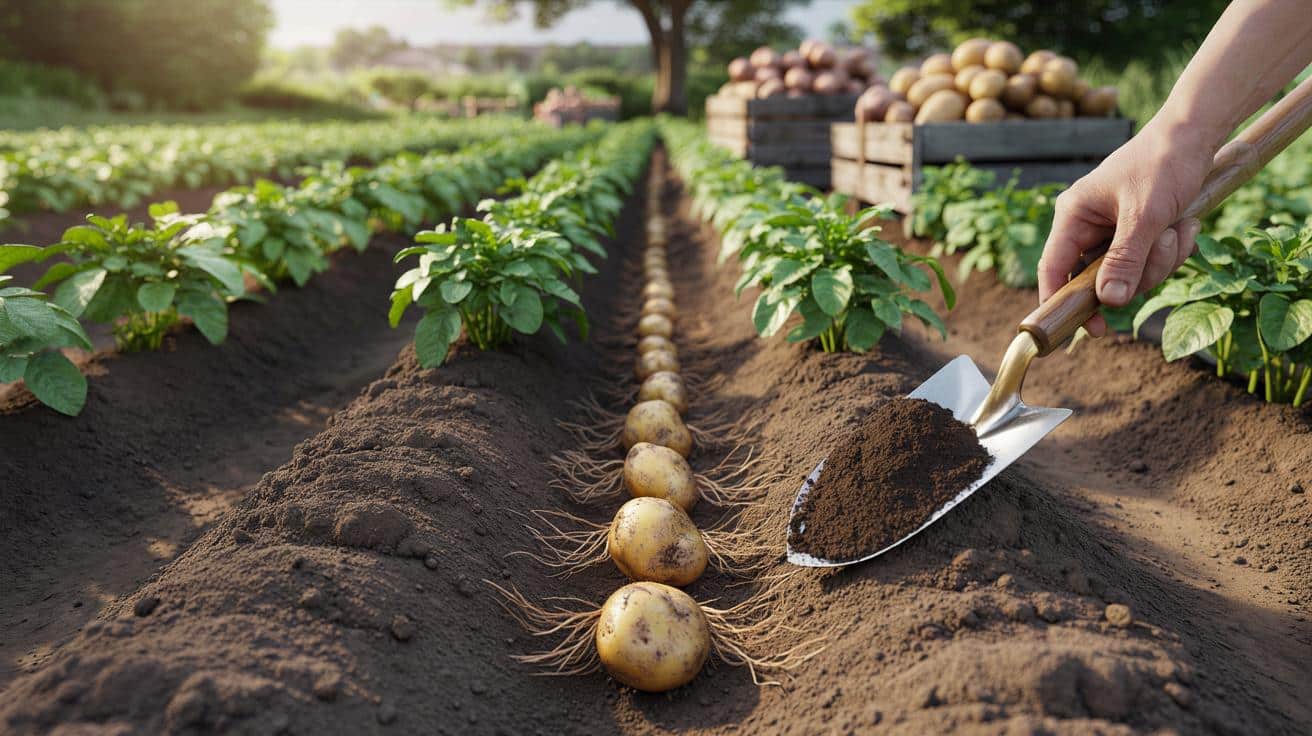 Jak głęboko sadzić ziemniaki, aby jesienią zbierać naprawdę pełne skrzynki plonów