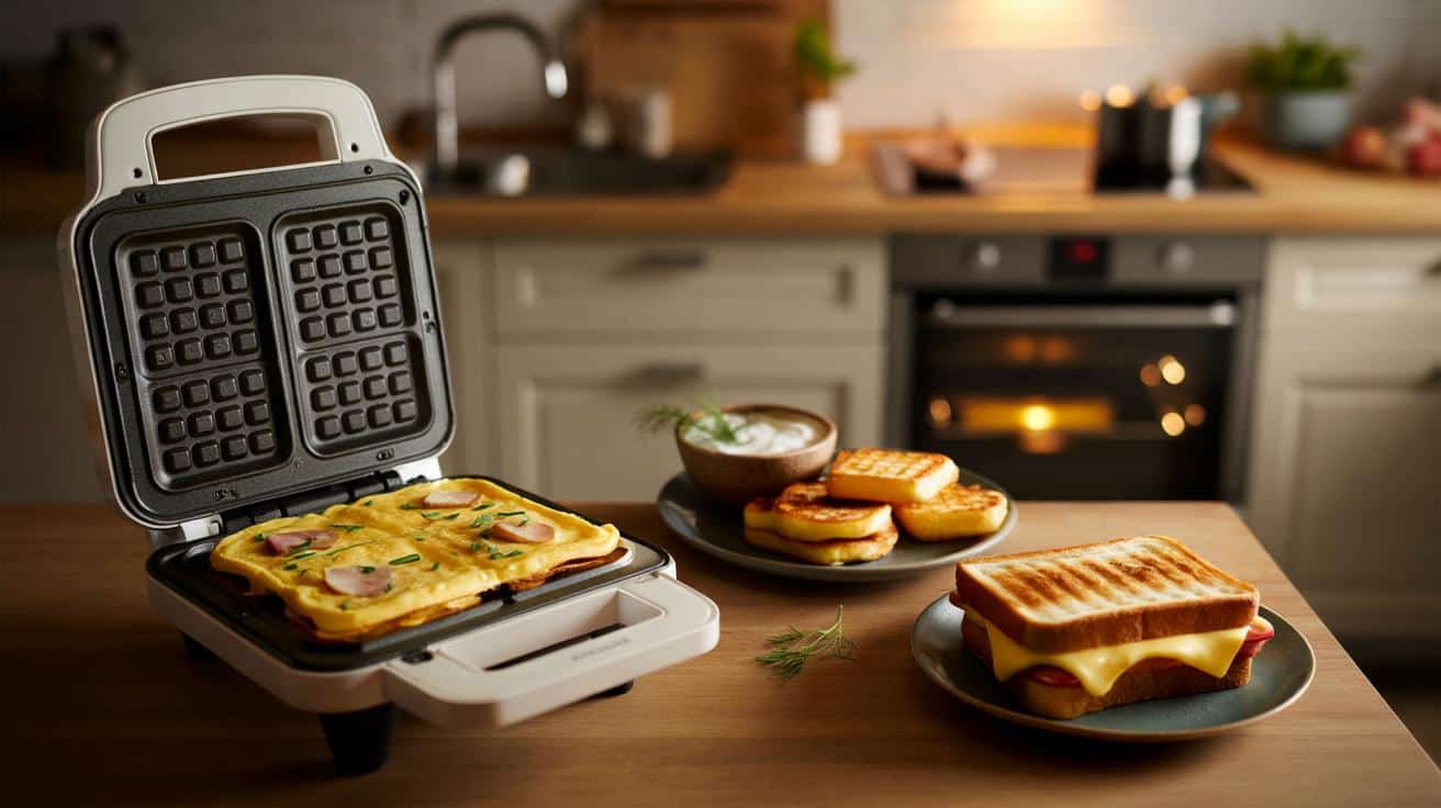 Gofrownica zamiast piekarnika? Trzy wytrawne hity na szybki wieczór