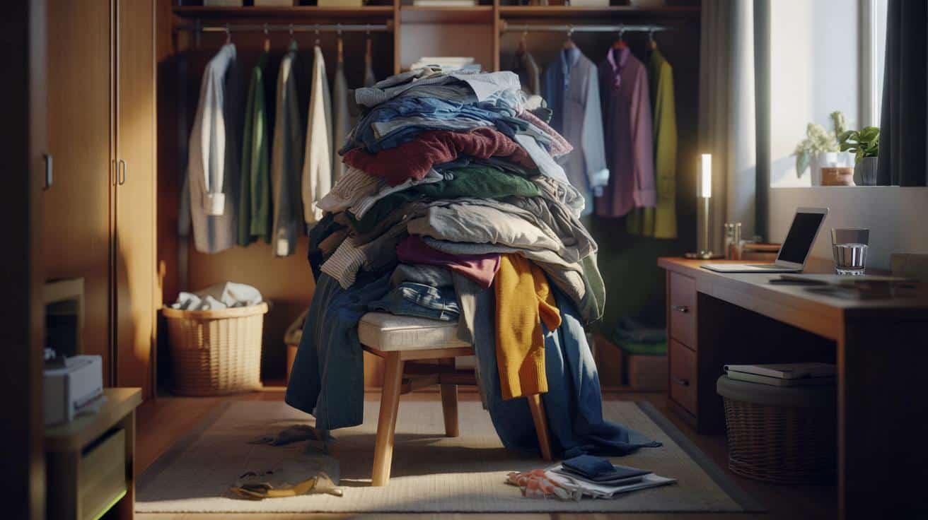 Góra ubrań na krześle? Psychologowie mówią, co to o tobie zdradza