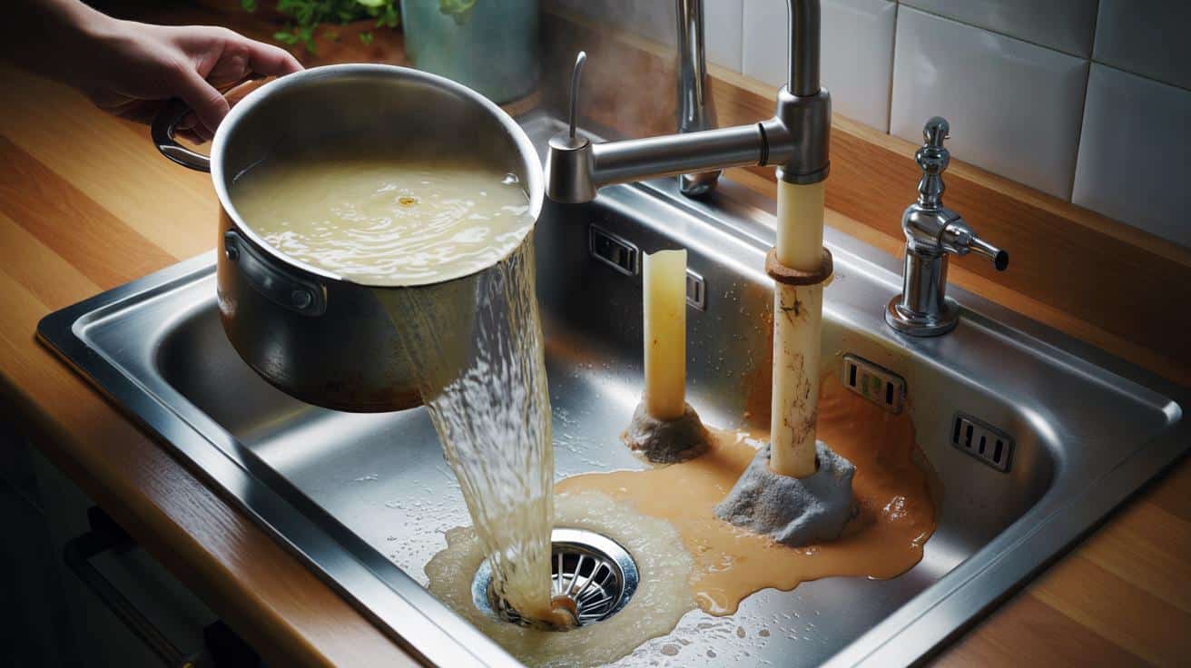 Wylewasz gorącą wodę po makaronie do zlewu? Ten nawyk może zniszczyć rury i słono kosztować