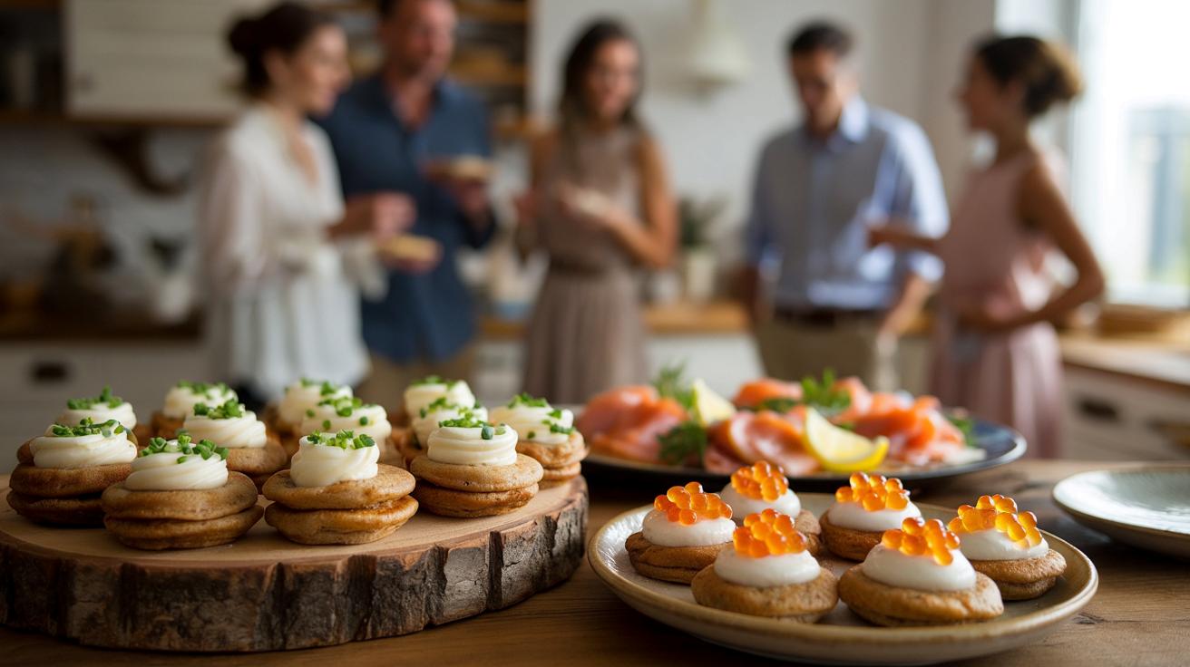 Goście myślą, że zamawiam catering. A to tylko te proste bliny z gryki