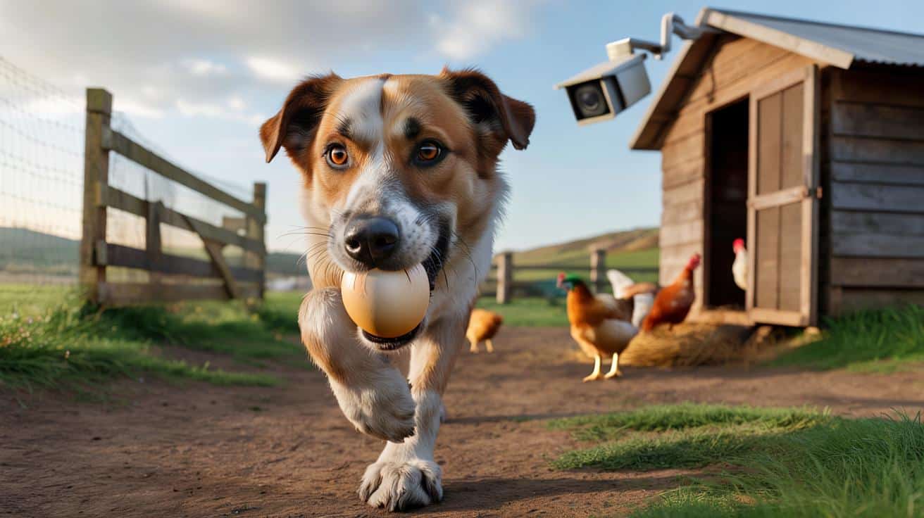 Gospodarze oskarżali lisy o kradzież jaj. Kamera pokazała kogoś zupełnie innego