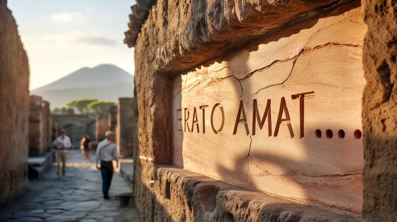 Nowe graffiti z Pompei odsłania starożytny romans sprzed 2 tysięcy lat