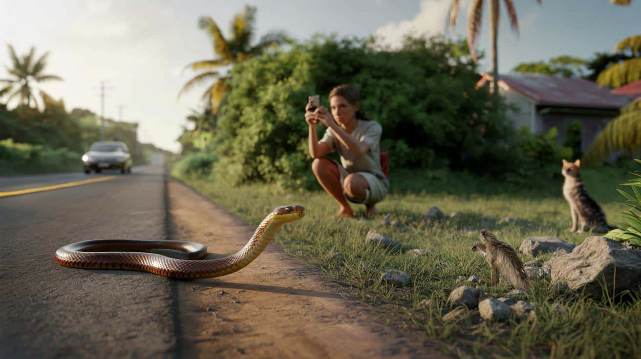 Groźba zniknięcia w Guadeloupe: nietrujący wąż, którego mieszkańcy mają ratować
