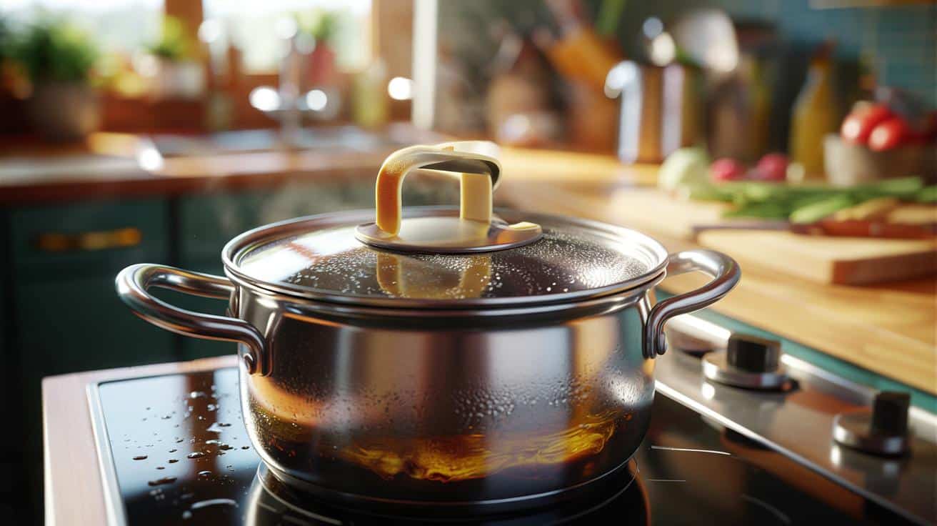 Jak gumka recepturka pomaga utrzymać pokrywkę garnka w miejscu