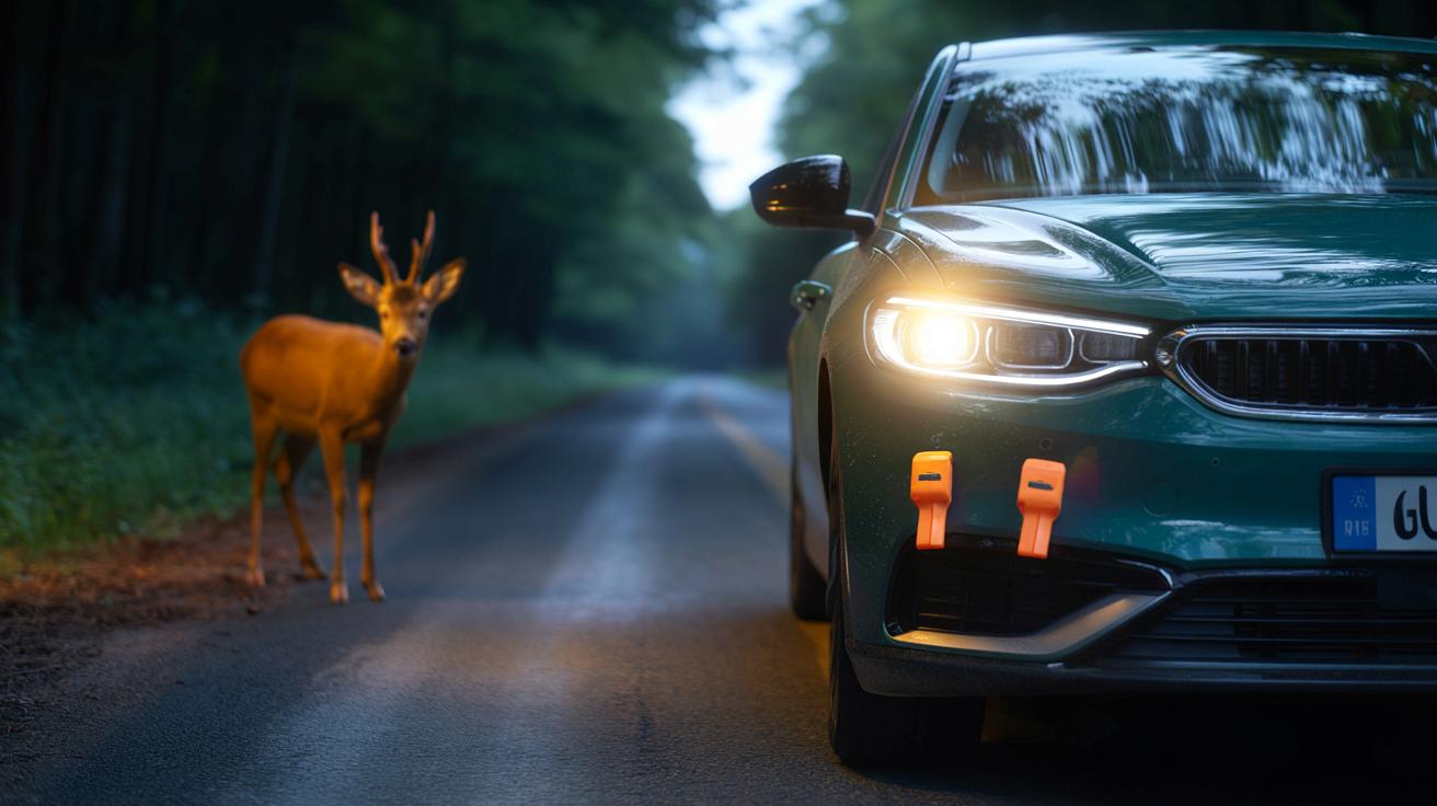 Gwizdki na sarny na zderzaku auta: sprytna ochrona czy zwykła ściema?