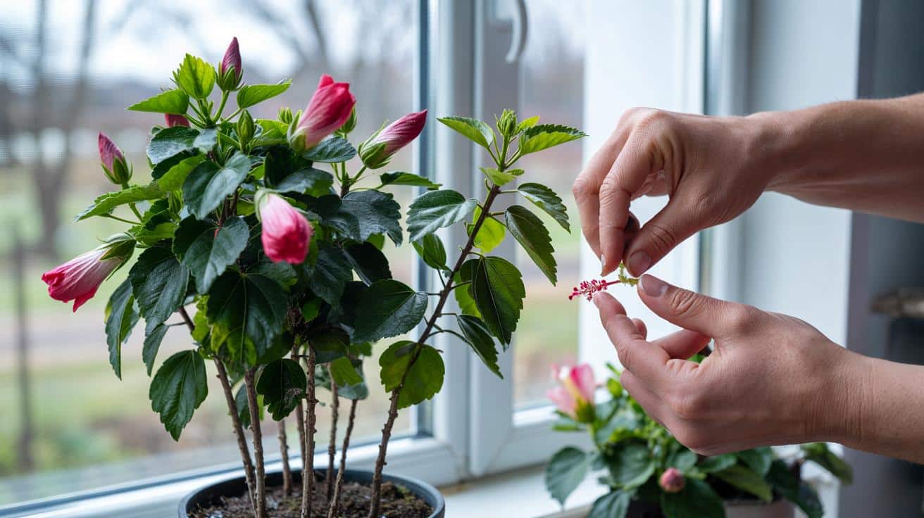 Hibiskus w marcu: trik na 3 sekundy, który podwaja liczbę kwiatów