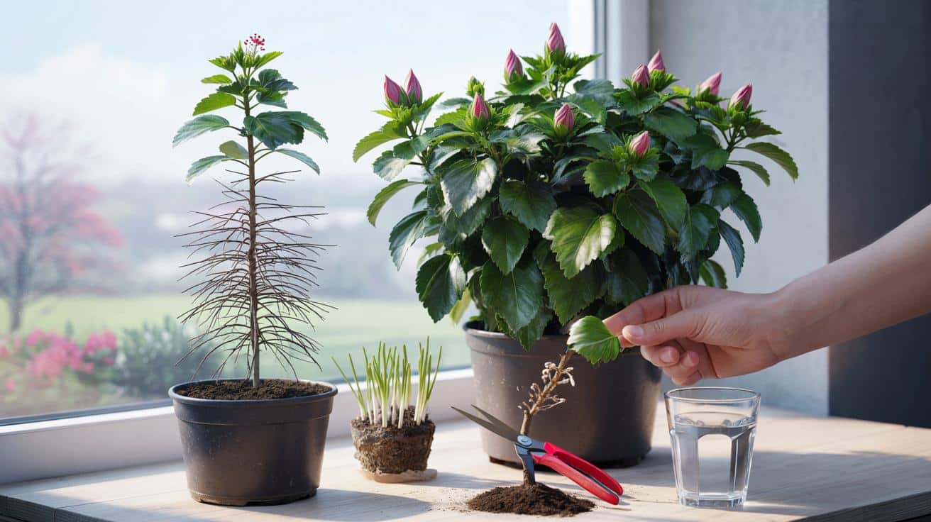 Hibiskus w marcu: prosty trik w 3 sekundy, który może podwoić liczbę kwiatów