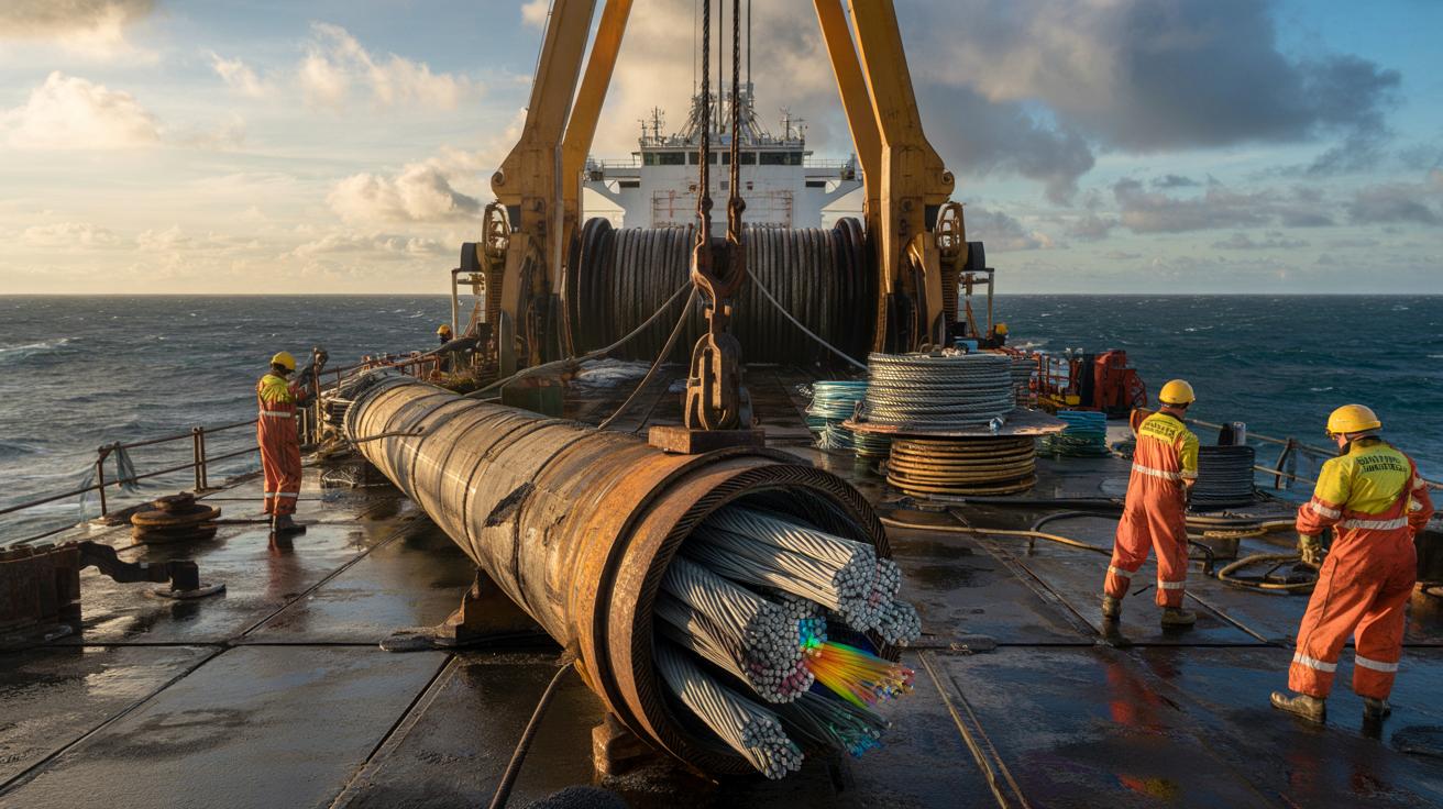 Historyczny kabel internetu wyciągnięty z dna Atlantyku. Co dalej z TAT‑8?