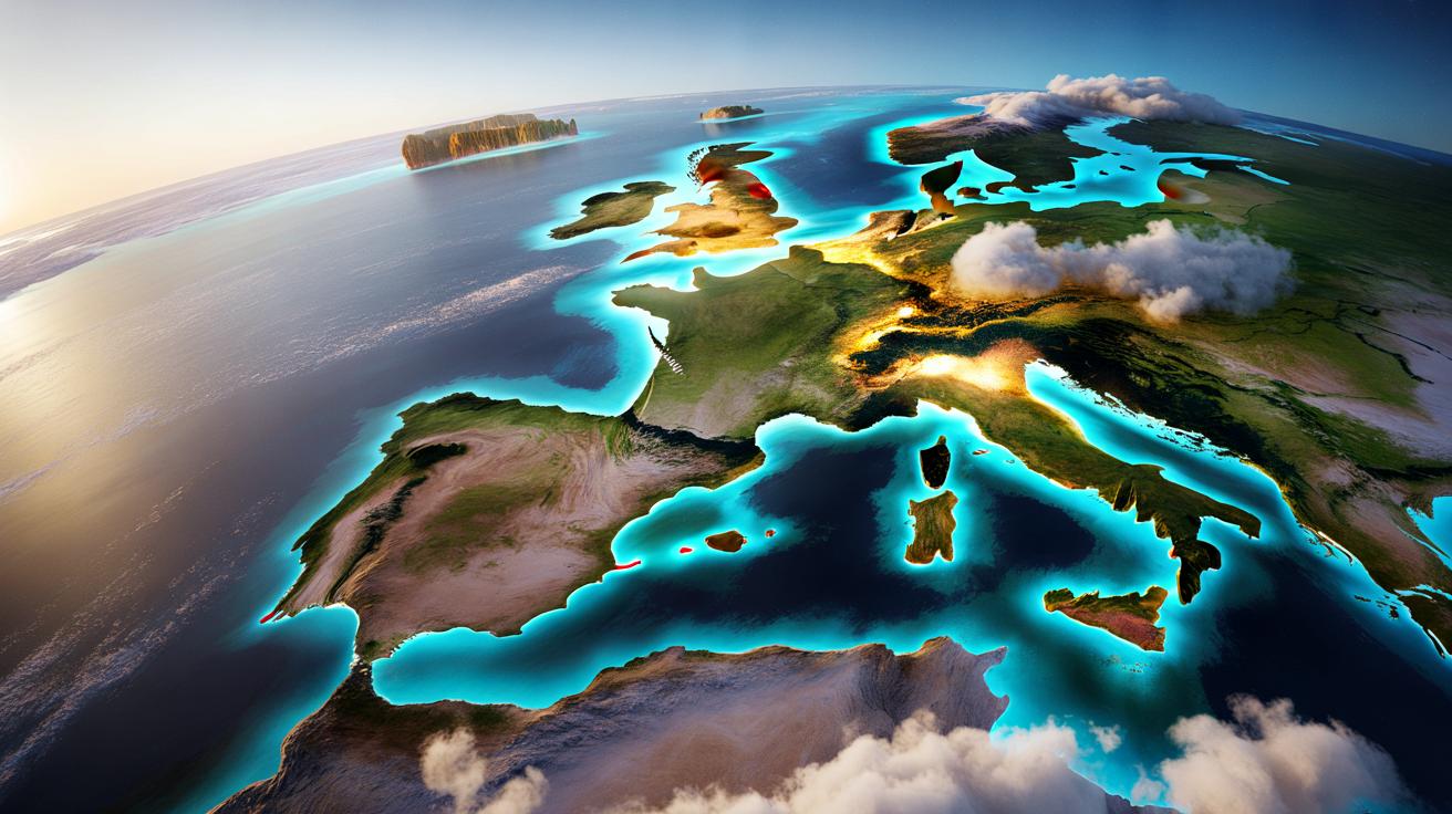 Hiszpania dosłownie się obraca. Naukowcy pokazują, jak zmienia się Europa