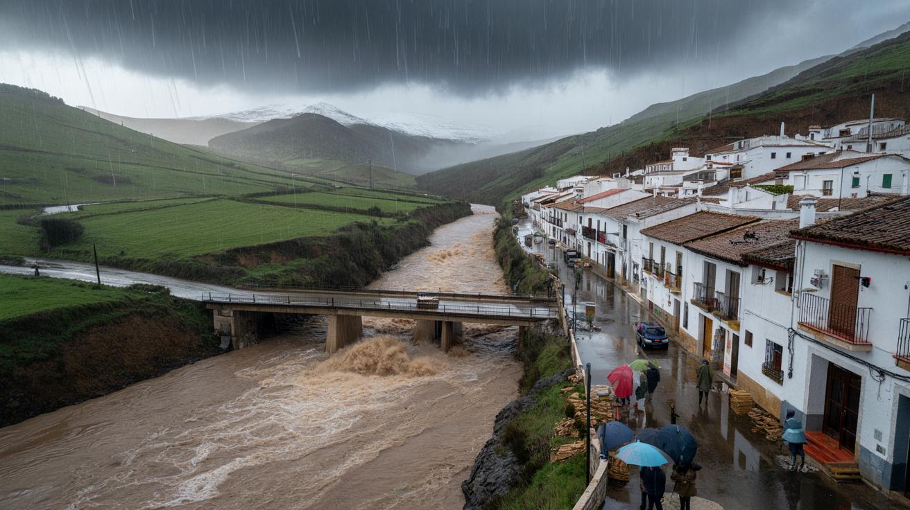 Hiszpania tonie w deszczu: najwilgotniejsza zima od prawie pół wieku