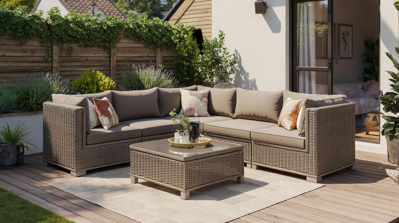 Hit z B&M na lato: narożna sofa ogrodowa, która wygląda luksusowo, a kosztuje jak okazja