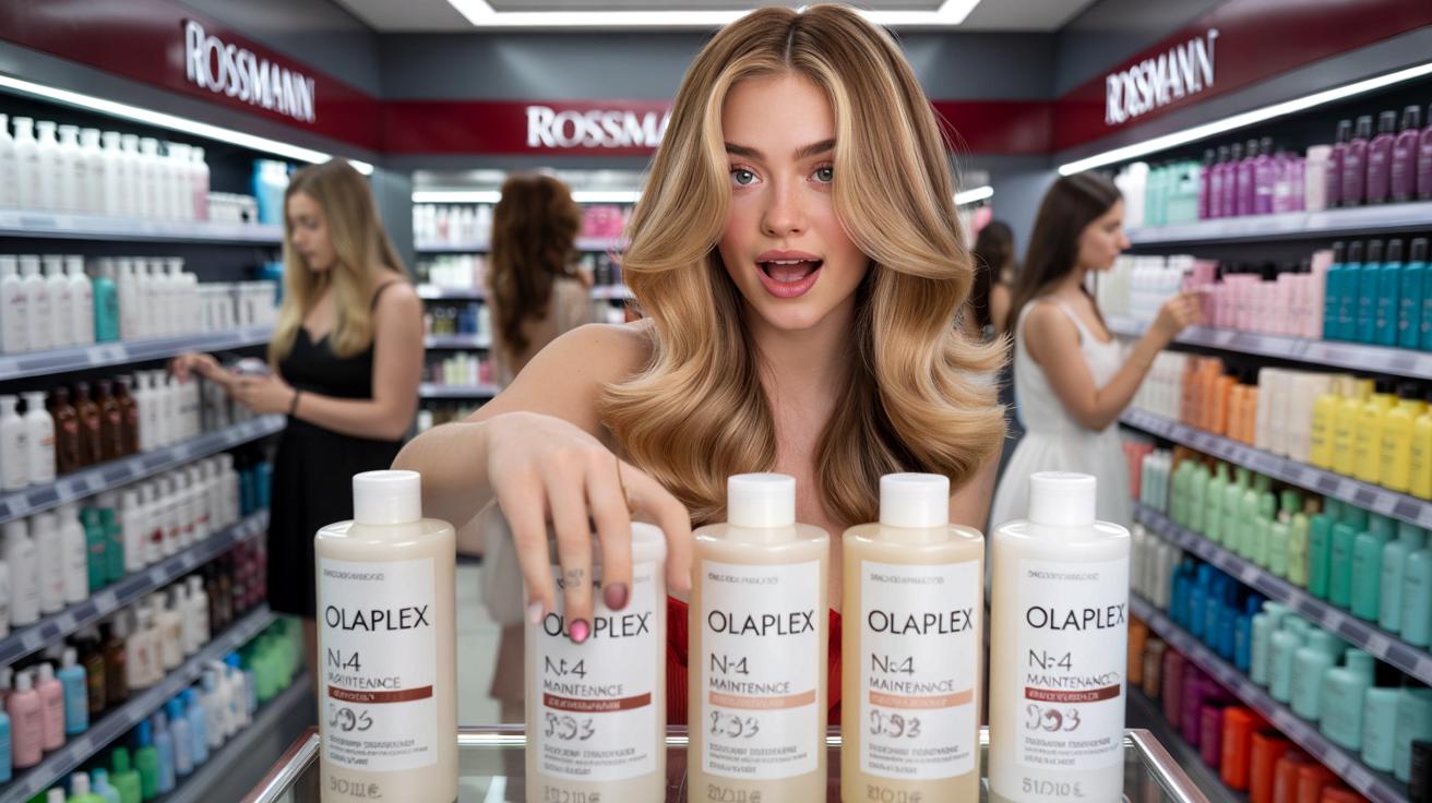 Hitowy szampon Olaplex przeceniony w Rossmannie. Włosomaniaczki ruszą po zapas