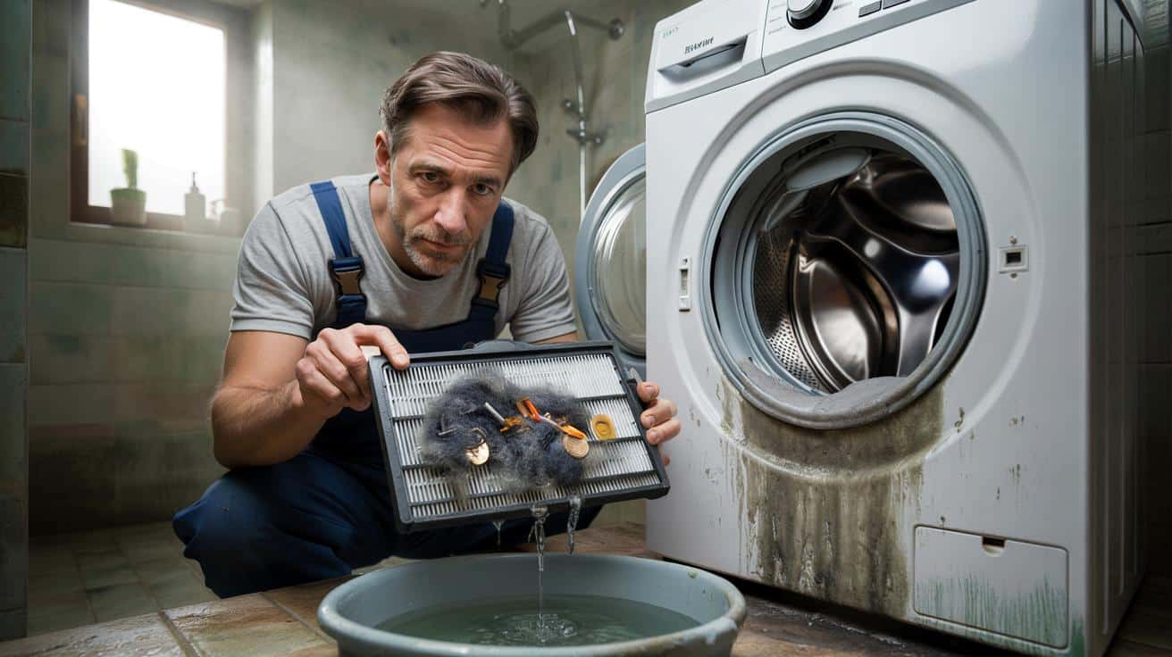 Hydraulik mówi dlaczego regularnie czyści filtr w pralce i jak przez to nie masz grzybów