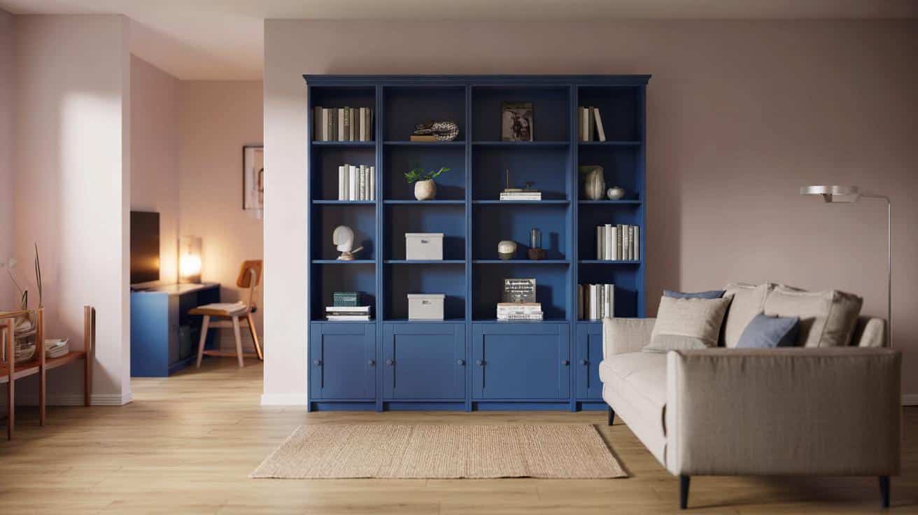 IKEA odświeża kultową biblioteczkę BILLY. Ten kobaltowy kolor robi efekt wow