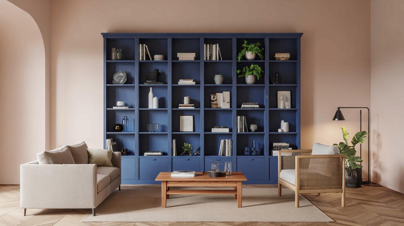 IKEA odświeża kultową półkę BILLY. Niebieski kobalt robi efekt „wow”