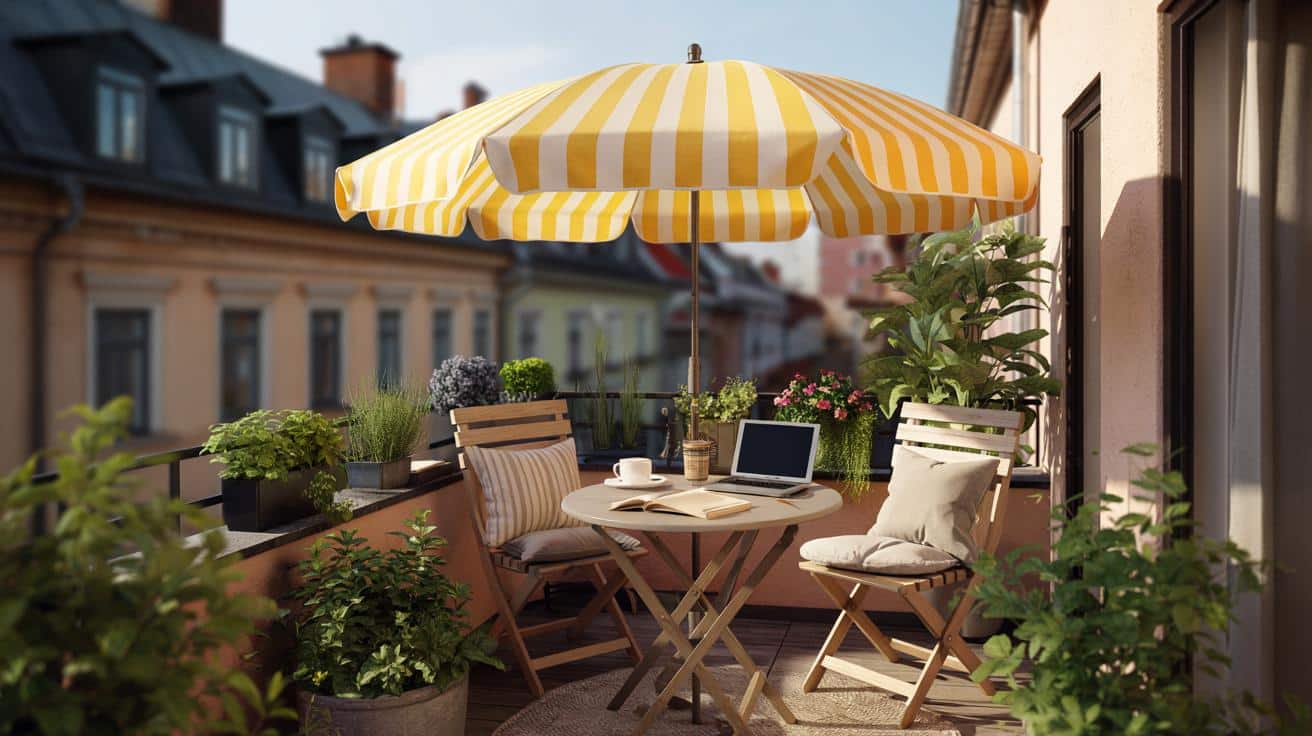 IKEA zaskakuje hitem na wiosnę. Ten parasol robi z balkonu mały kurort